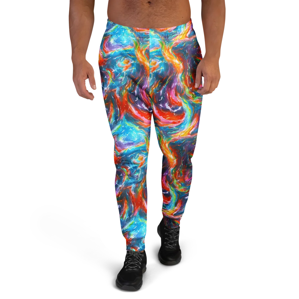 Chromatic Maelstrom on Men's Joggers — Front