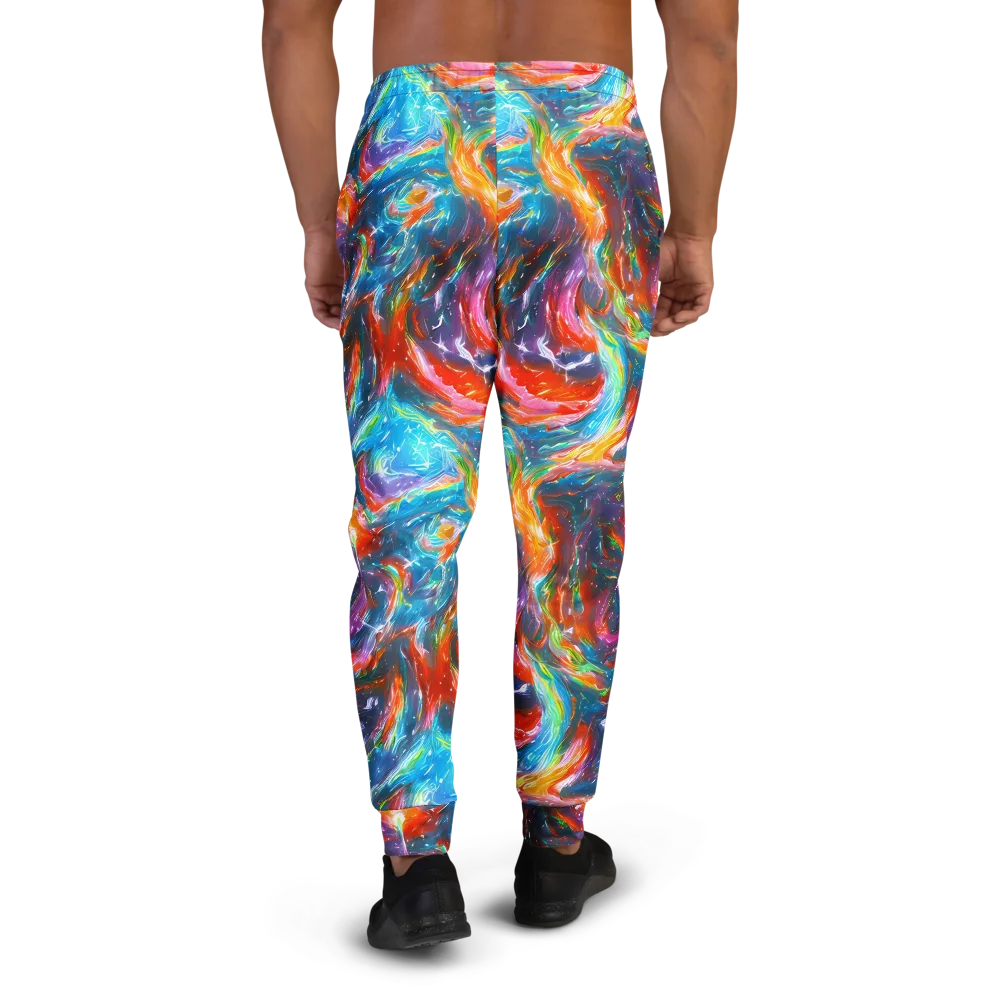 Chromatic Maelstrom on Men's Joggers — Back