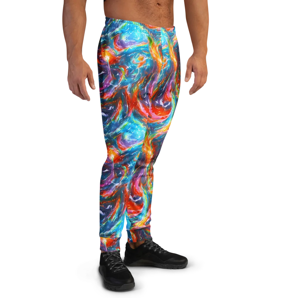 Chromatic Maelstrom on Men's Joggers — Right