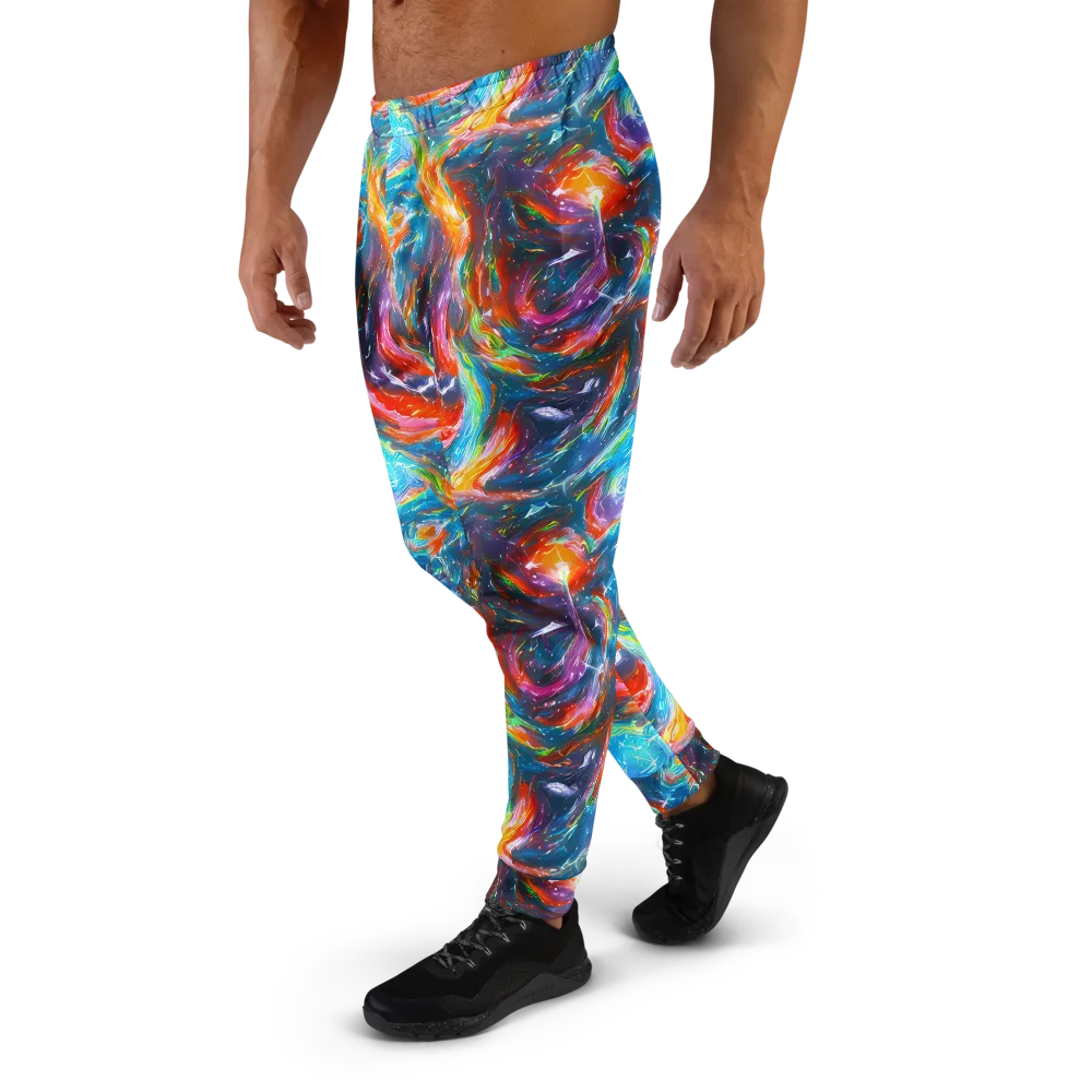 Chromatic Maelstrom on Men's Joggers — Left