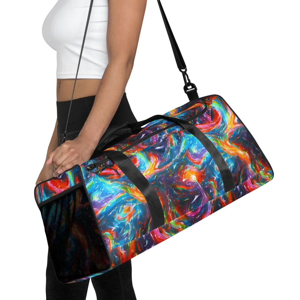 Chromatic Maelstrom on Duffle Bag — Front