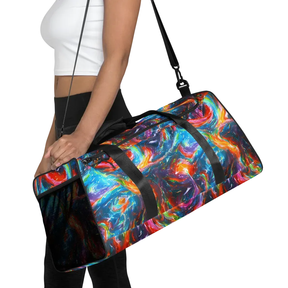 Chromatic Maelstrom on Duffle Bag — Front
