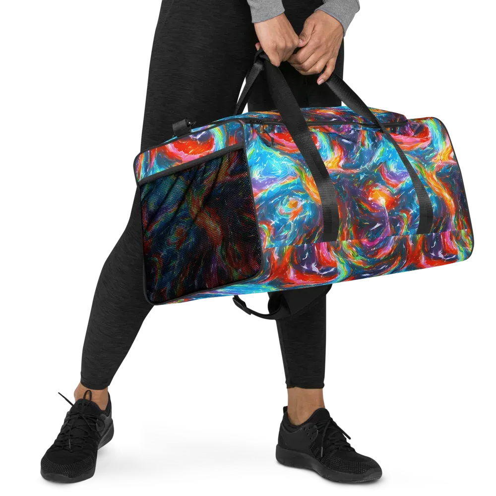 Chromatic Maelstrom on Duffle Bag — Right Front
