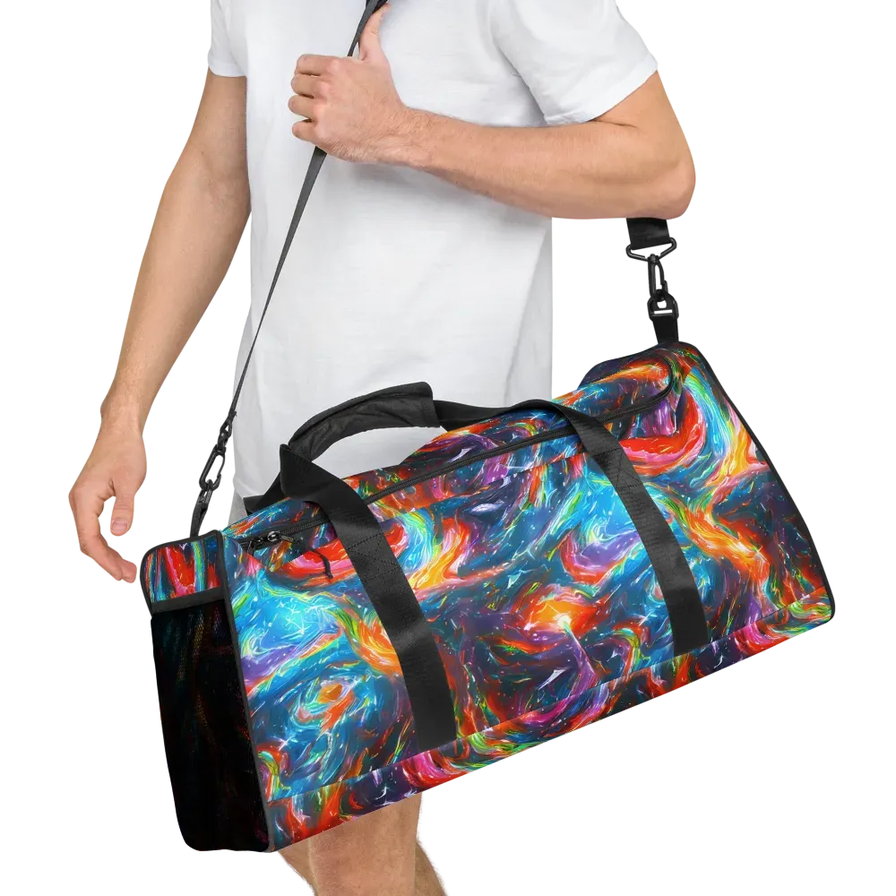 Chromatic Maelstrom on Duffle Bag — Right Front