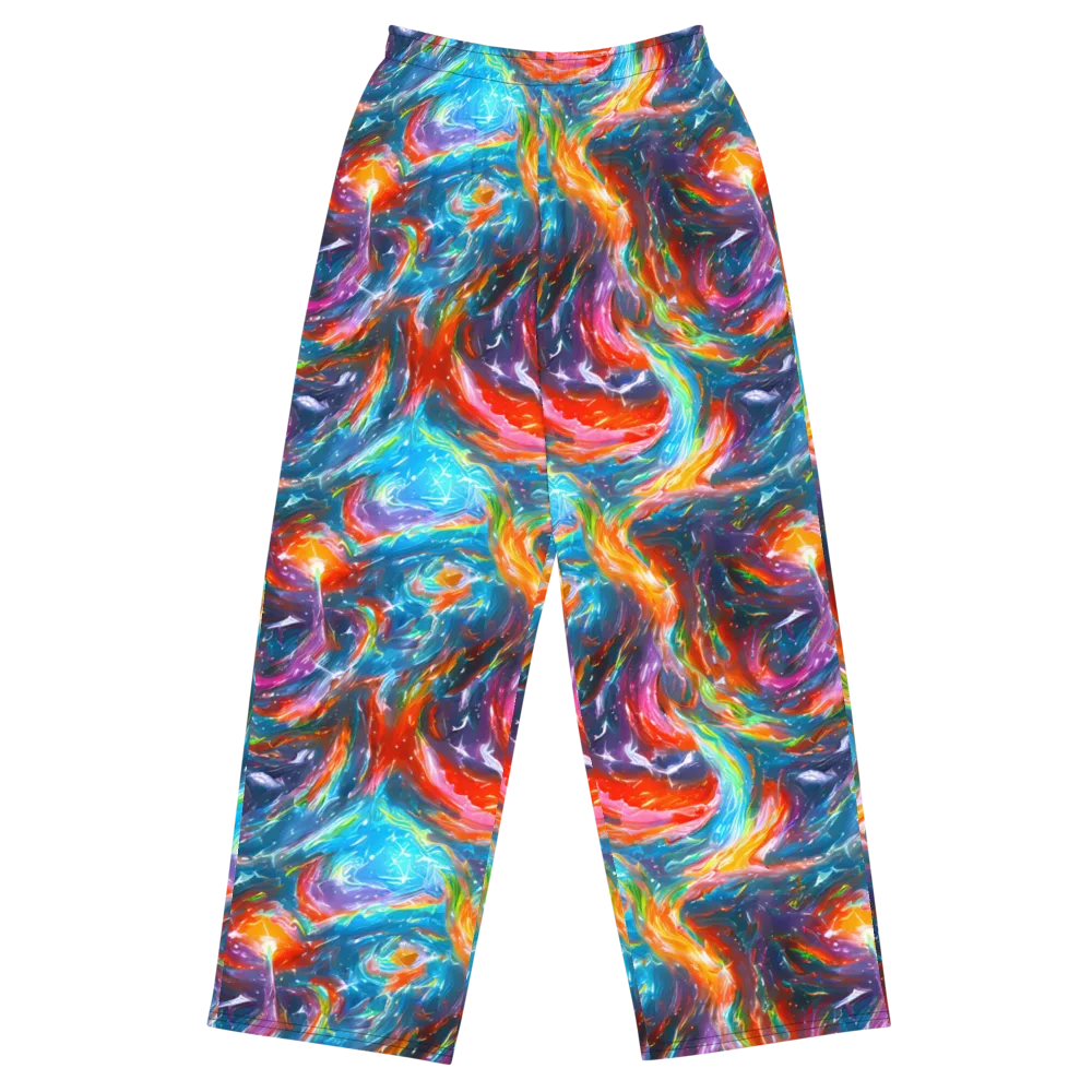 Chromatic Maelstrom on Wide-Leg Pants — Front