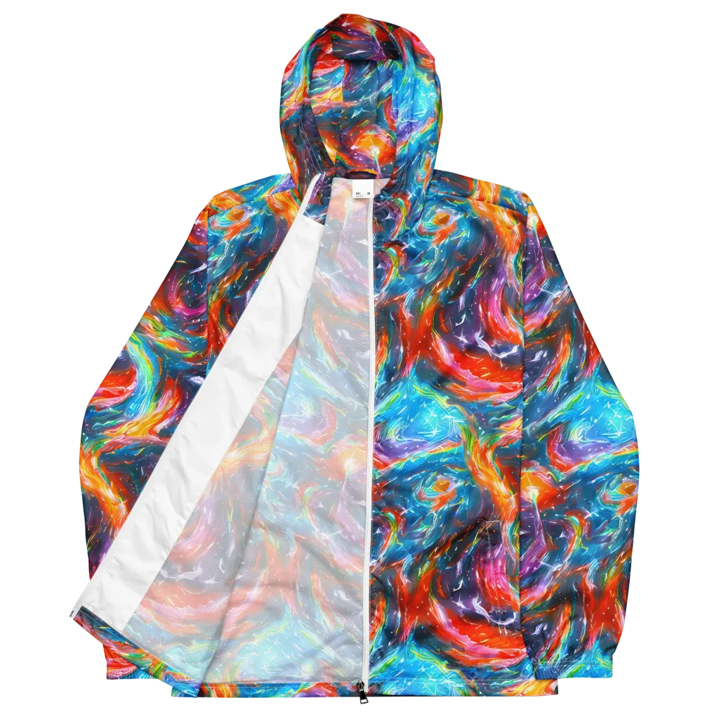 Chromatic Maelstrom on Men's Windbreaker — Front