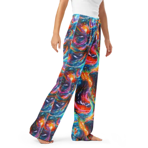 Chromatic Maelstrom on a Women's Pajama Pants
