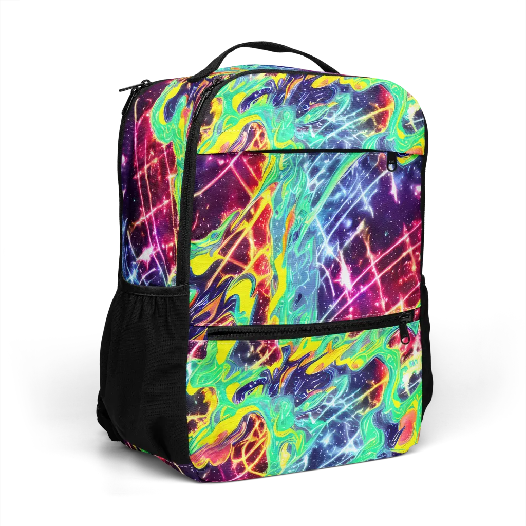 Stellar Vortex on Utility Backpack — Right Front