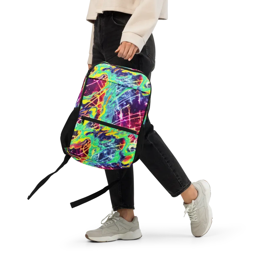 Stellar Vortex on Utility Backpack — Front
