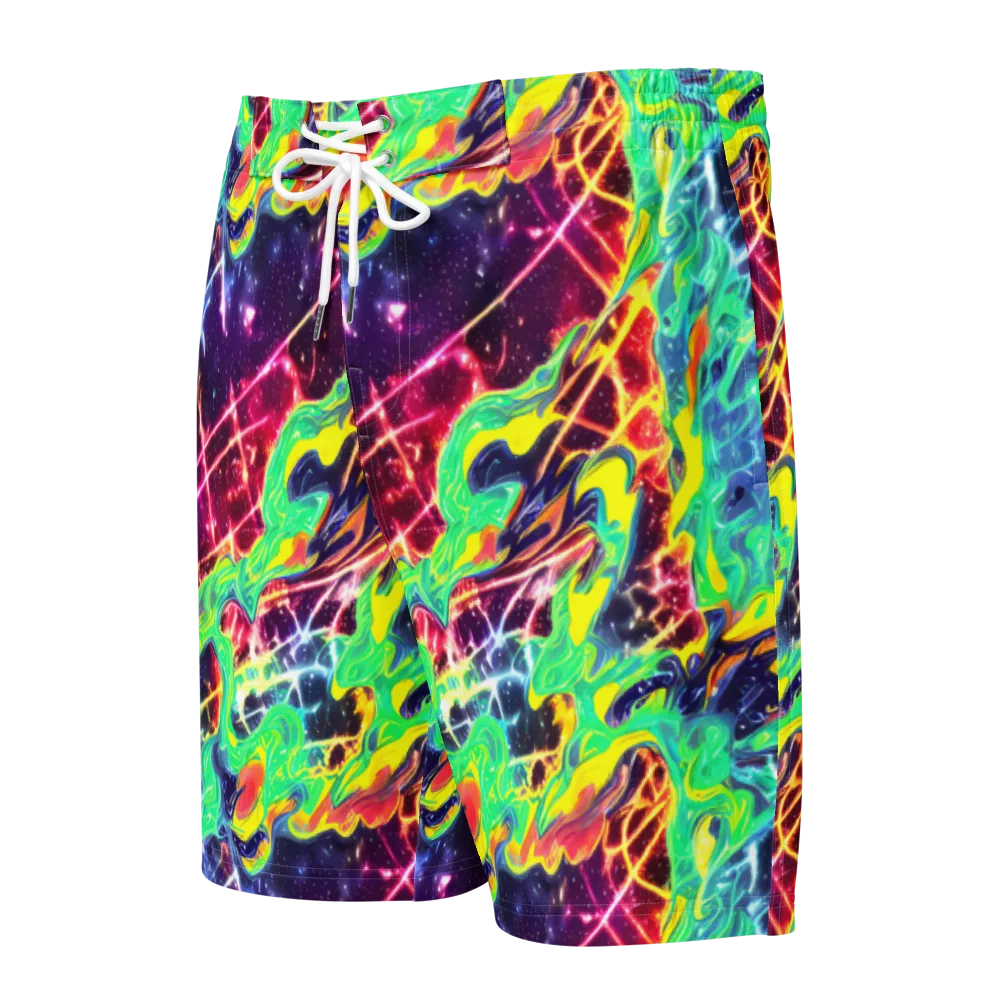 Stellar Vortex on Men's Board Shorts — Front