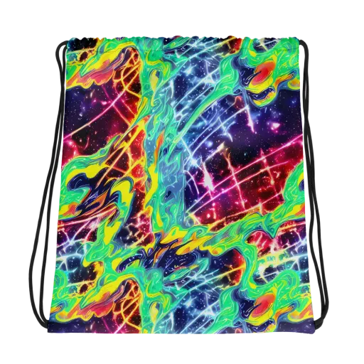Stellar Vortex on a Drawstring Bag