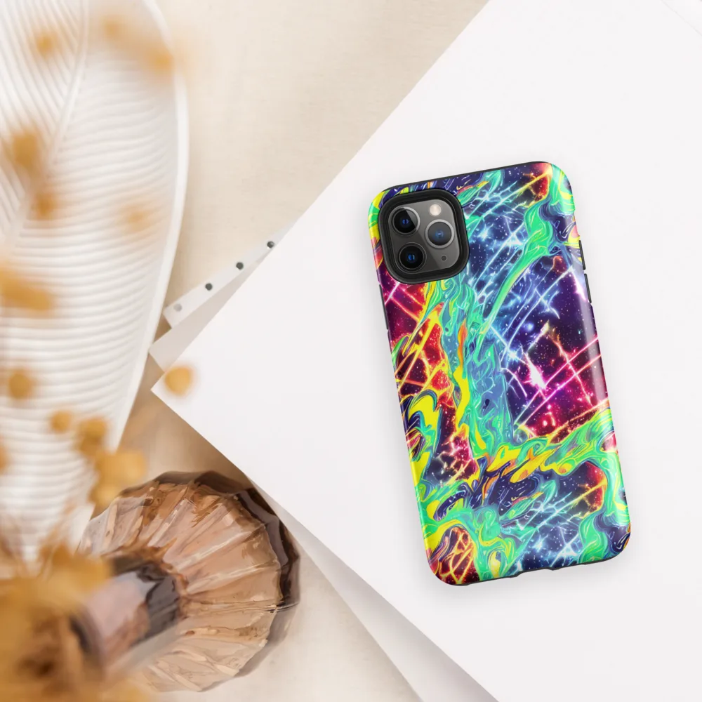 Stellar Vortex on Tough Case for iPhone® — Front