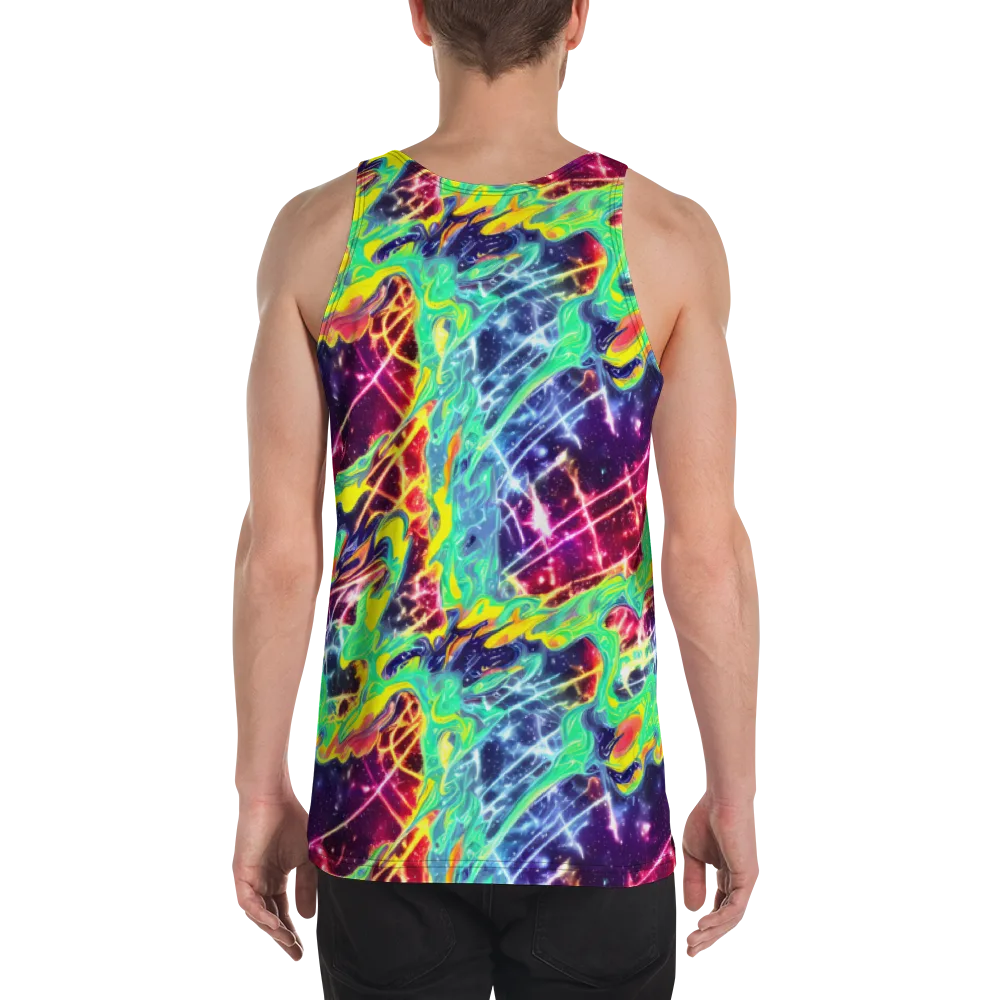 Stellar Vortex on Men's Tank Top — Back