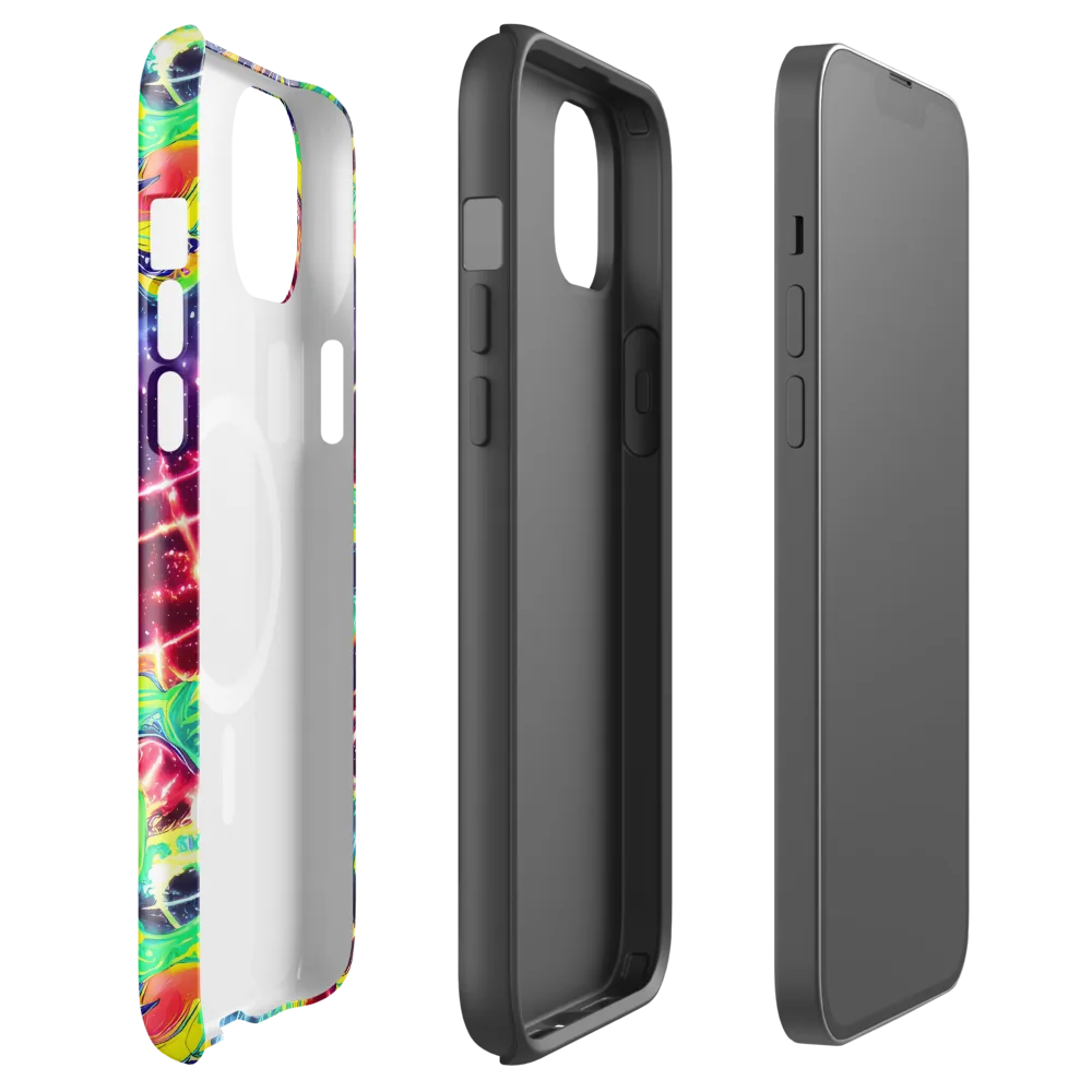 Stellar Vortex on MagSafe Tough Case for iPhone® — Front