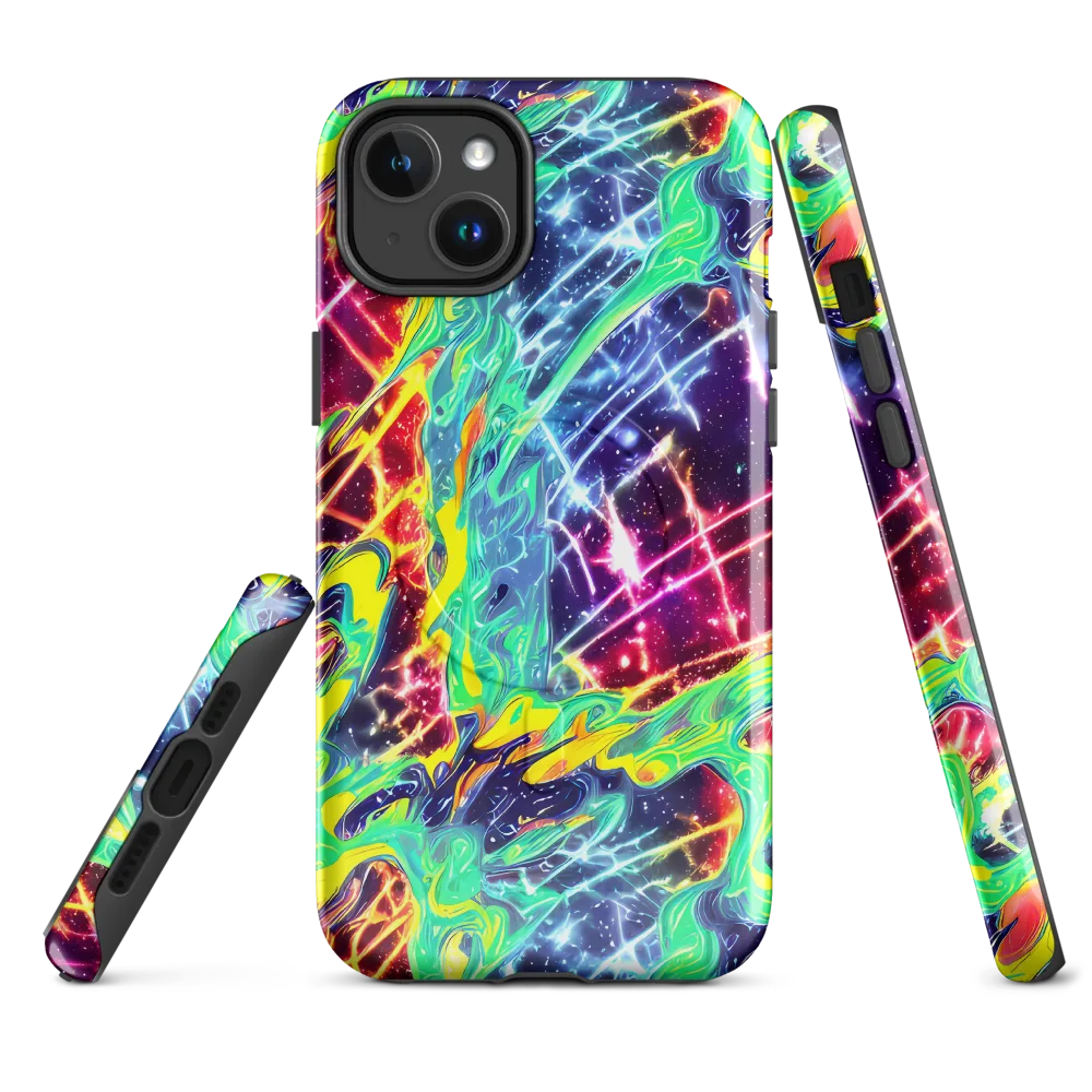 Stellar Vortex on MagSafe Tough Case for iPhone® — Front