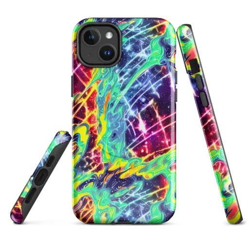 Stellar Vortex on a MagSafe Tough Case for iPhone®