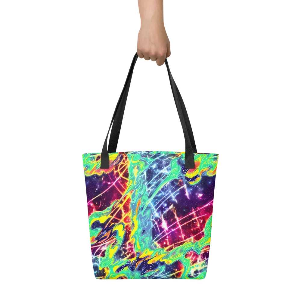 Stellar Vortex on Tote Bag — Front