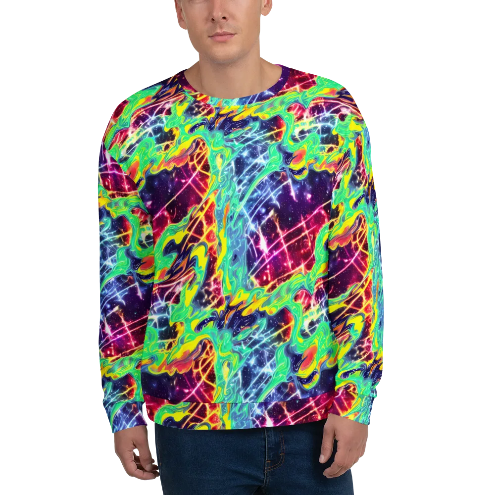 Stellar Vortex on Sweatshirt — Front
