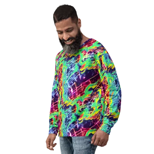Stellar Vortex on a Sweatshirt