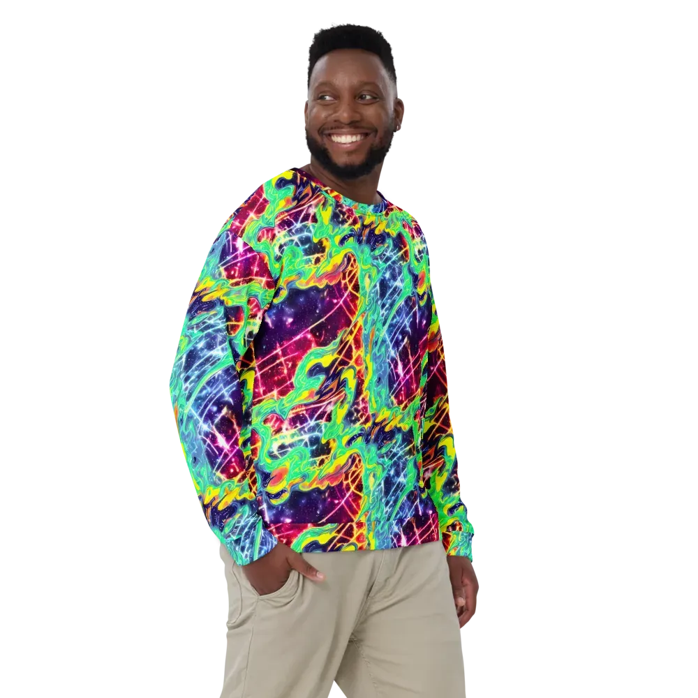 Stellar Vortex on Sweatshirt — Front