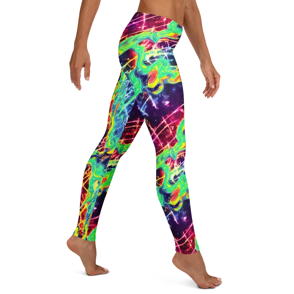 Stellar Vortex on Leggings — Right