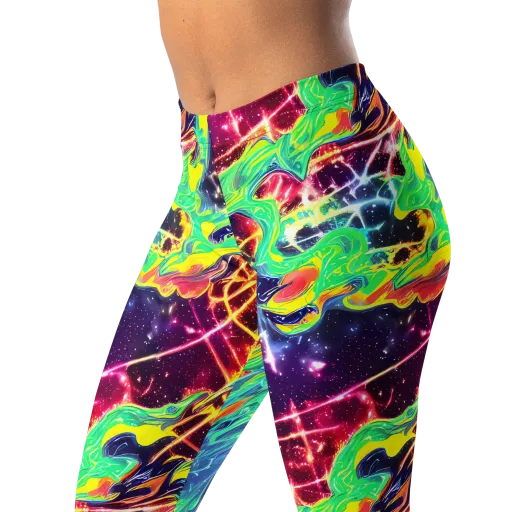 Stellar Vortex on a Leggings