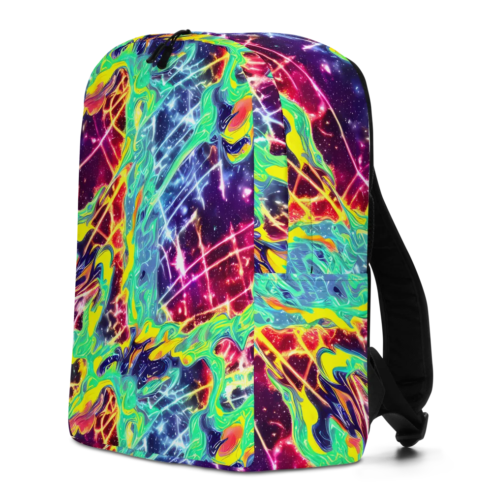 Stellar Vortex on Minimalist Backpack — Left