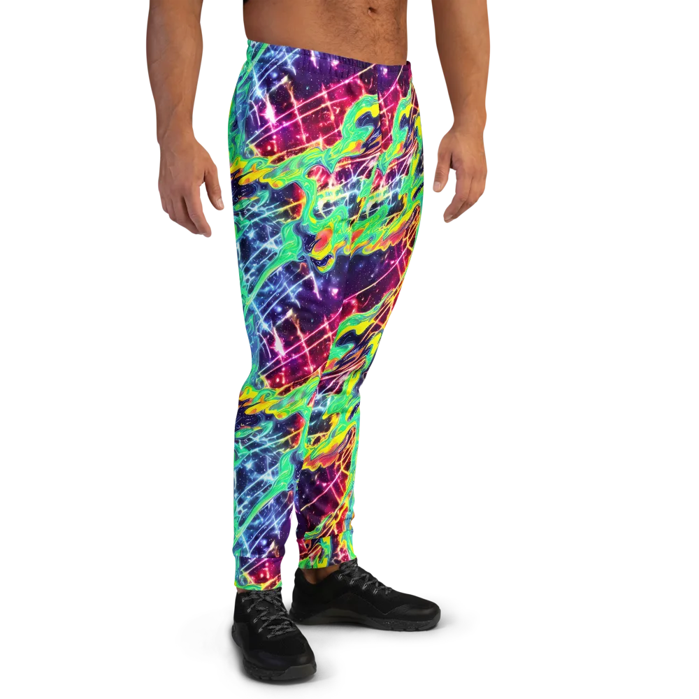 Stellar Vortex on Men's Joggers — Right