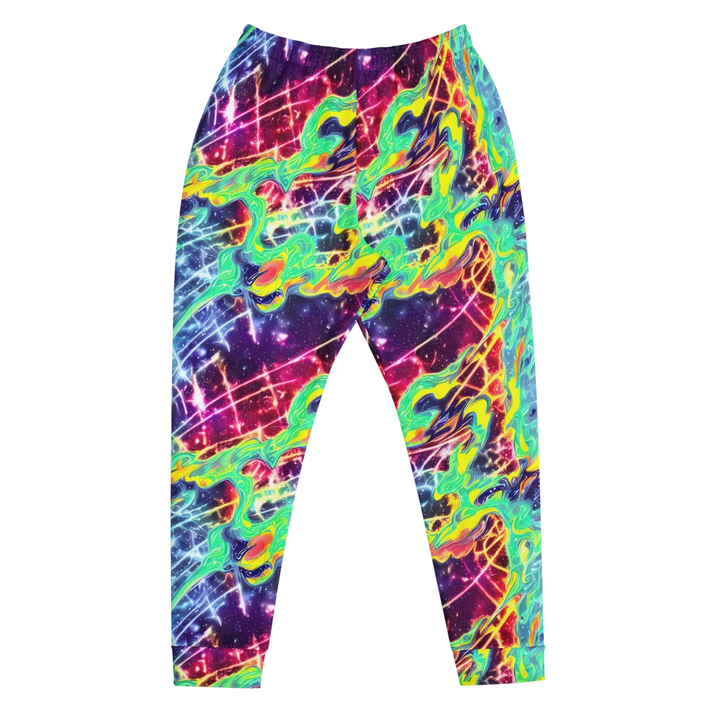 Stellar Vortex on Men's Joggers — Front