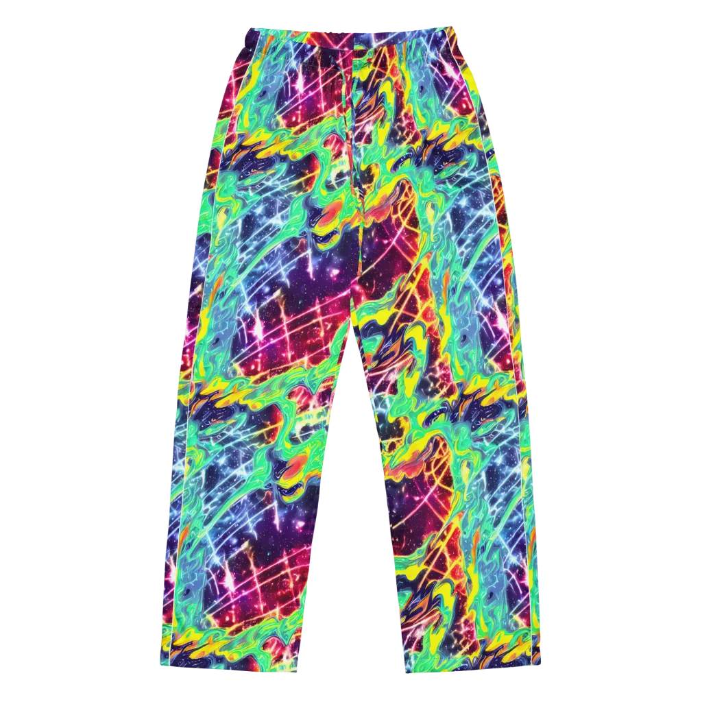 Stellar Vortex on Women's Pajama Pants — Front