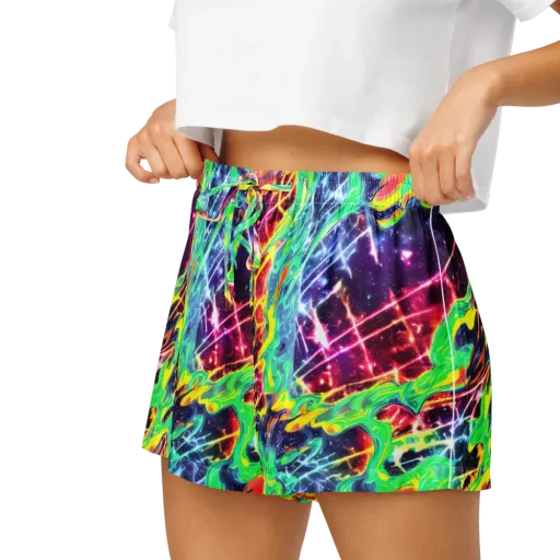 Stellar Vortex on a Women's Pajama Shorts
