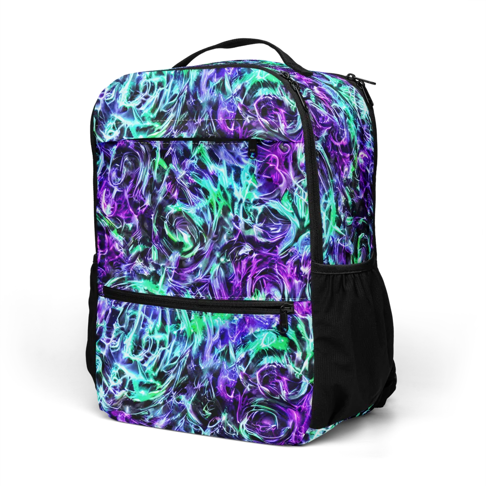 Liquid Afterglow on Utility Backpack — Left Front