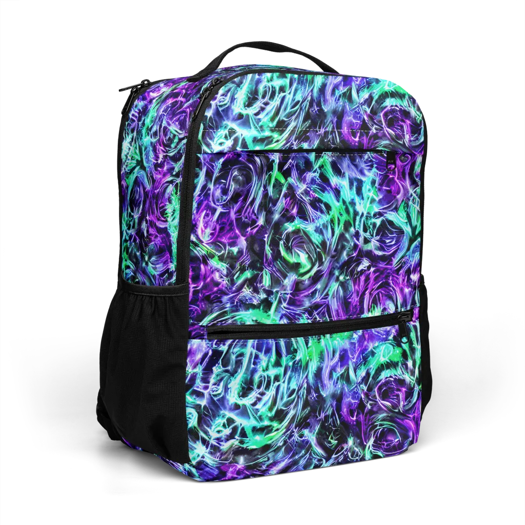 Liquid Afterglow on Utility Backpack — Right Front