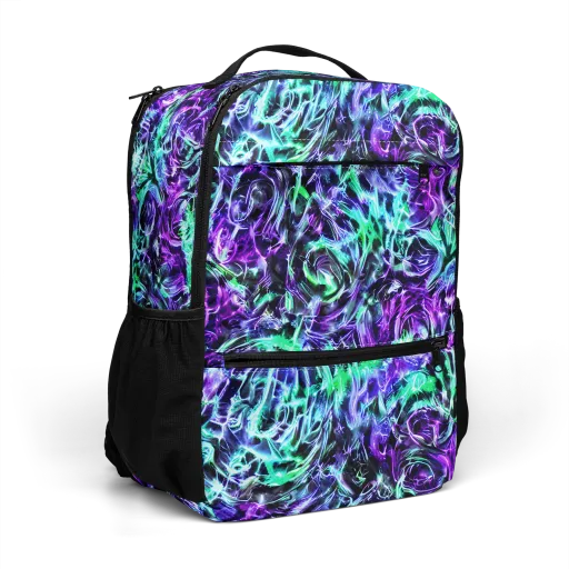 Liquid Afterglow on a Utility Backpack