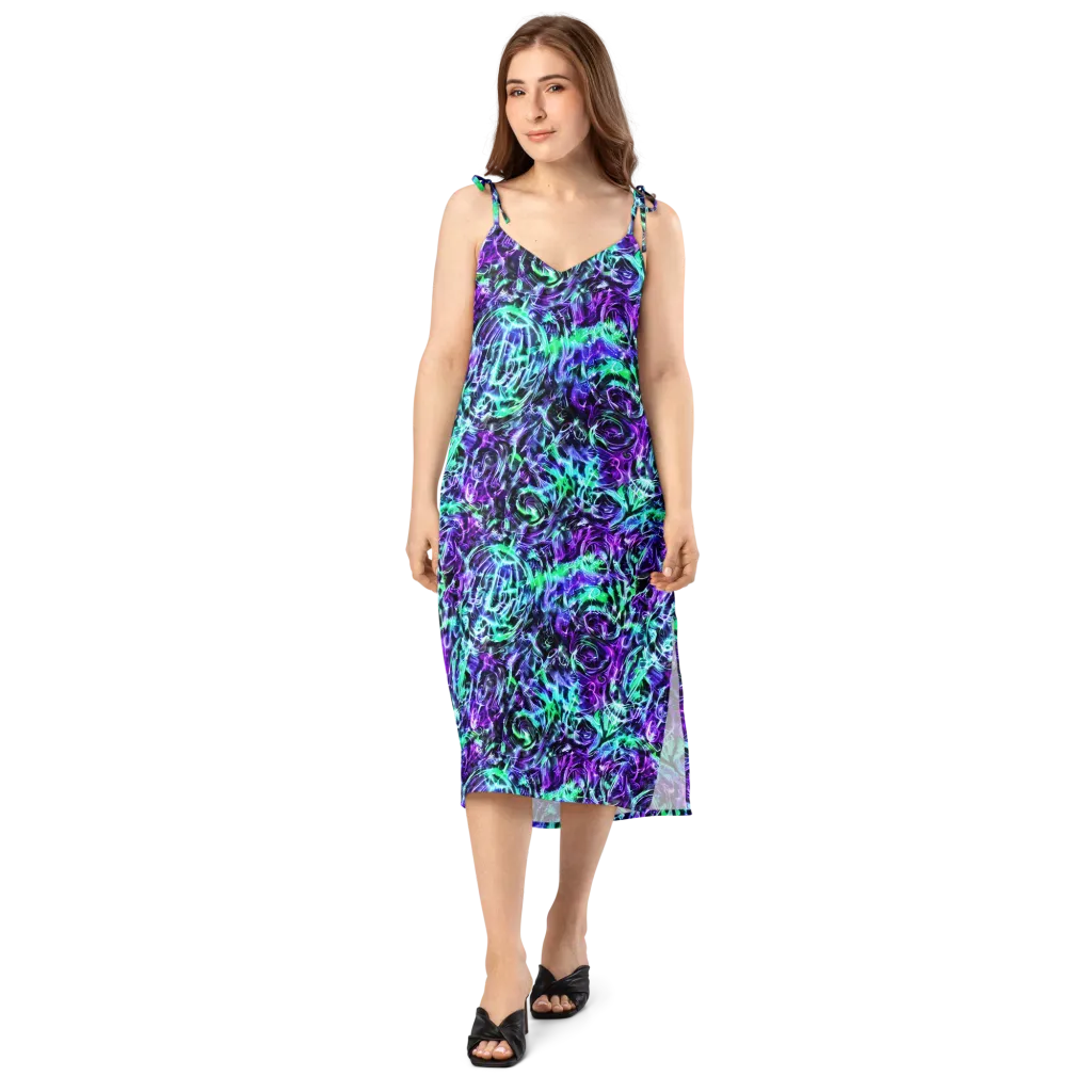Liquid Afterglow on Slip Dress — Front