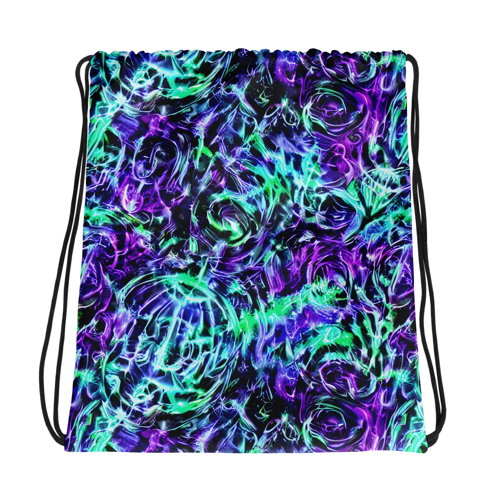 Liquid Afterglow on Drawstring Bag — Photo