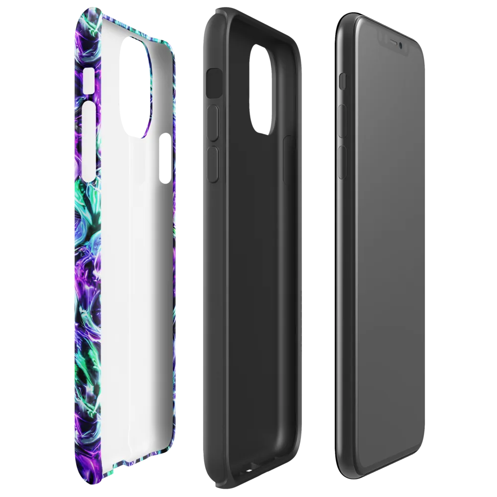 Liquid Afterglow on Tough Case for iPhone® — Right