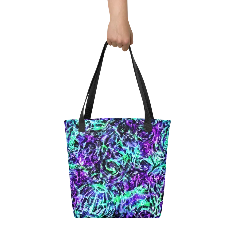 Liquid Afterglow on Tote Bag — Front