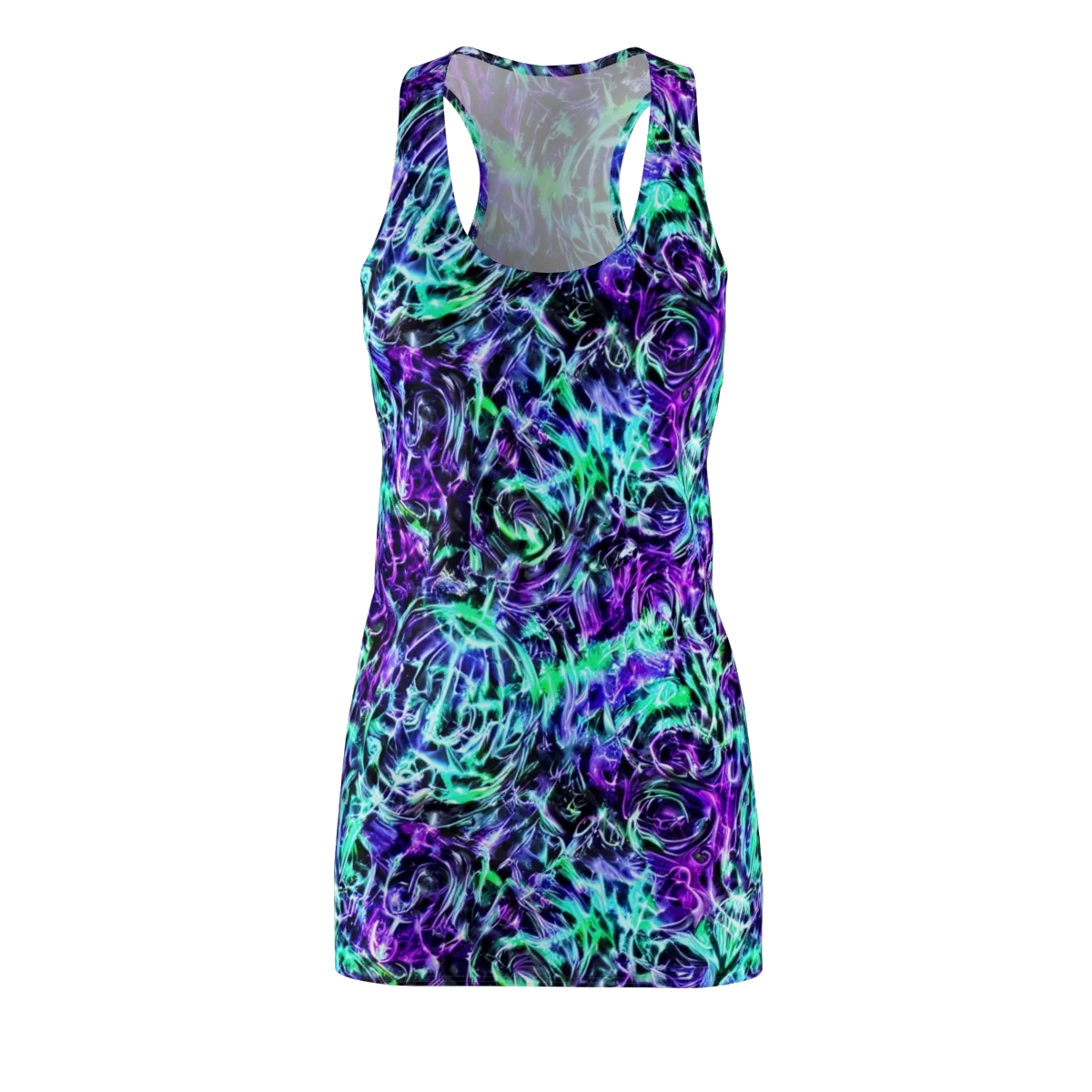 Liquid Afterglow on Racerback Dress — Front