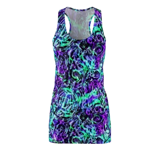 Liquid Afterglow on a Racerback Dress