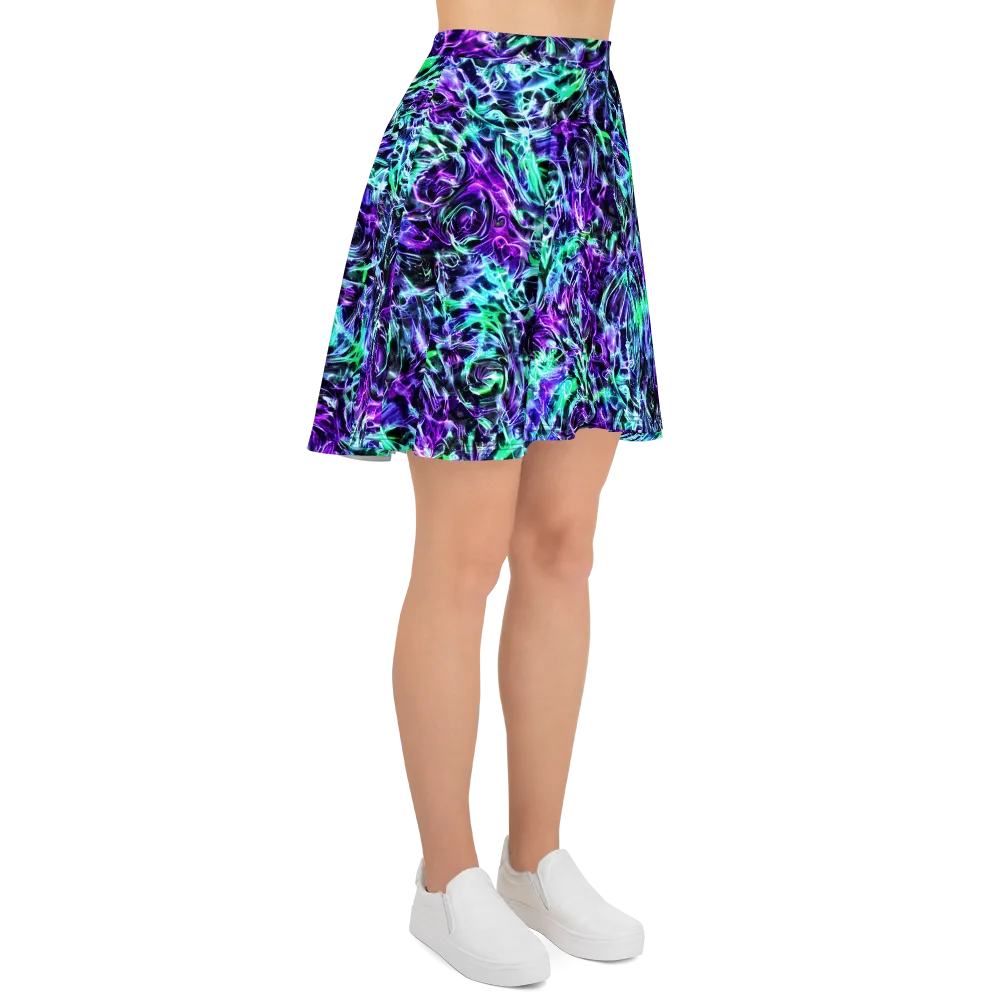 Liquid Afterglow on Skater Skirt — Right