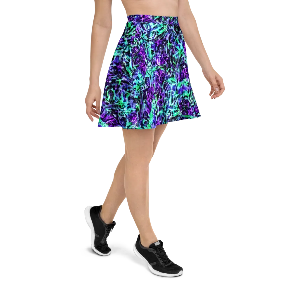 Liquid Afterglow on Skater Skirt — Right