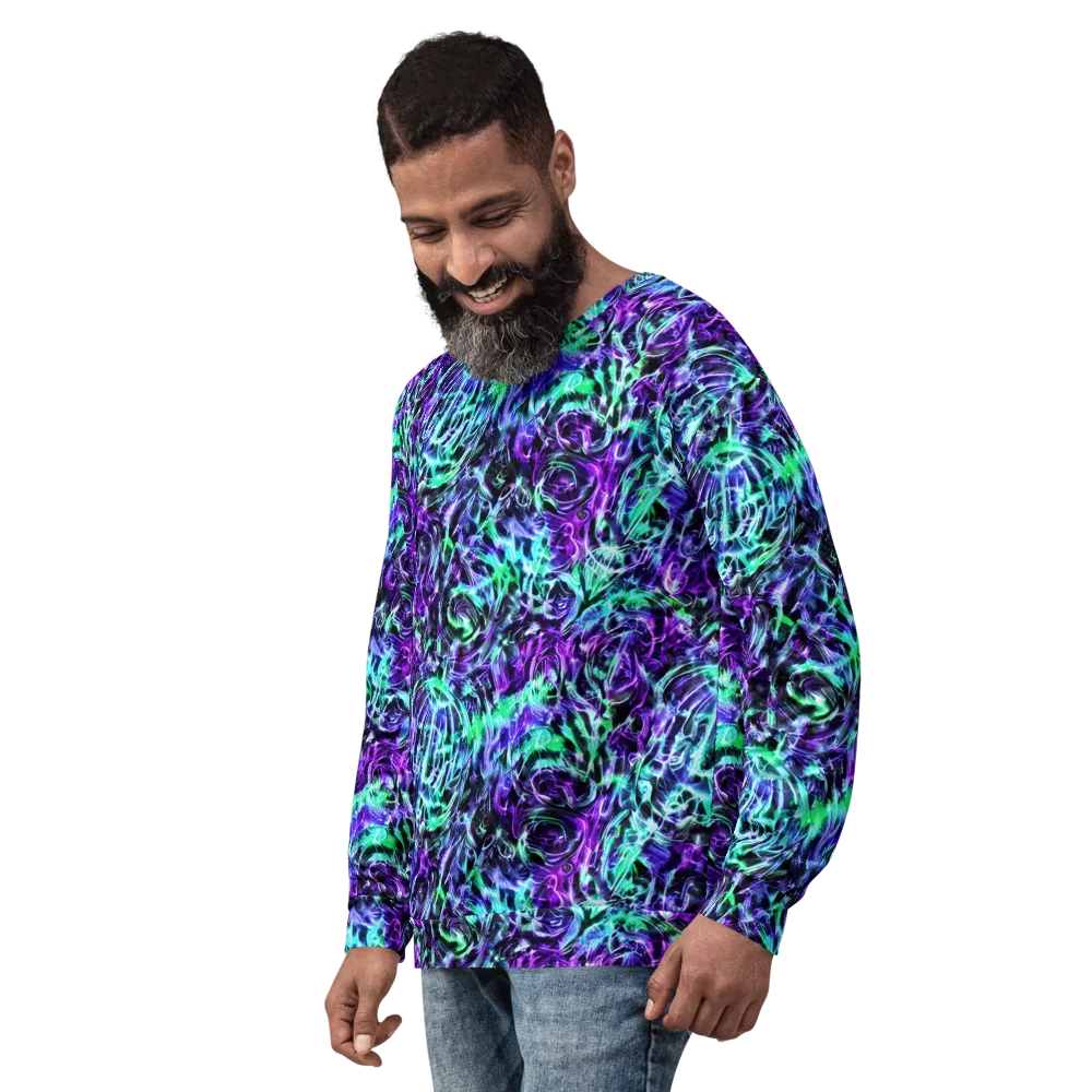 Liquid Afterglow on Sweatshirt — Left Front