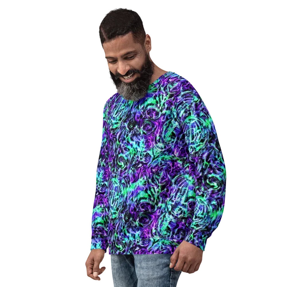 Liquid Afterglow on Sweatshirt — Left Front