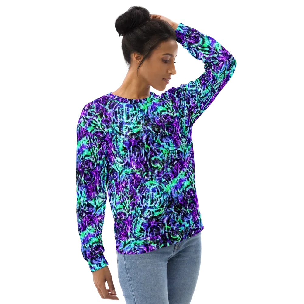 Liquid Afterglow on Sweatshirt — Right Front