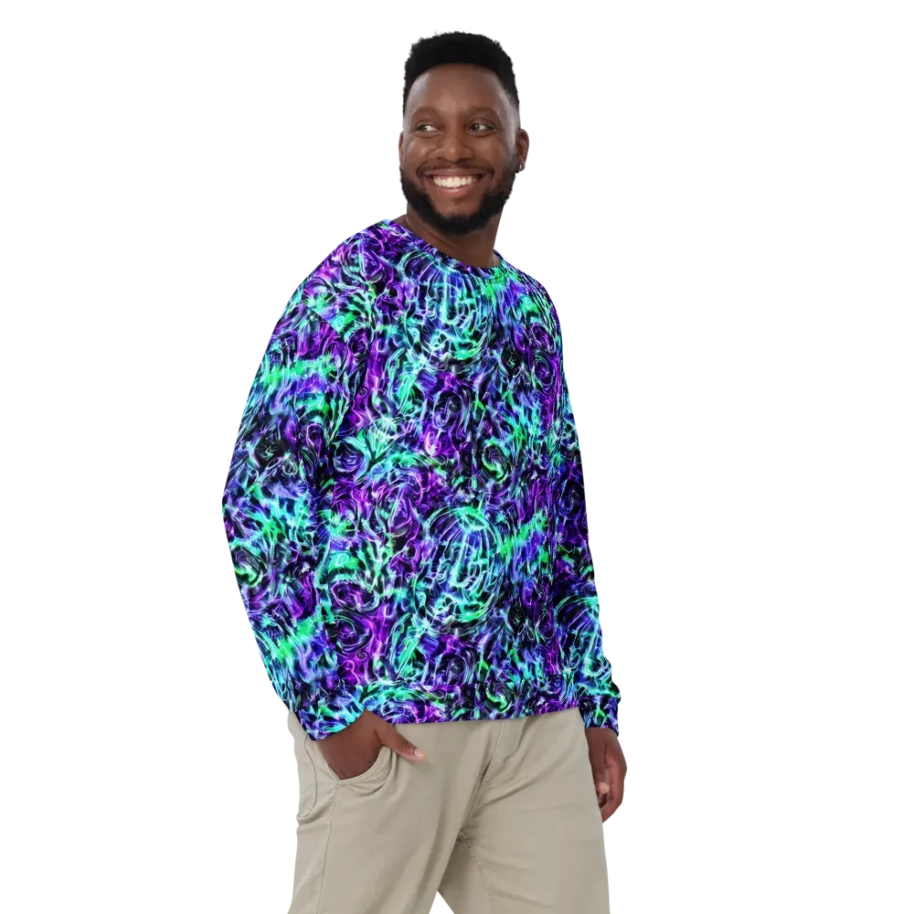 Liquid Afterglow on Sweatshirt — Front