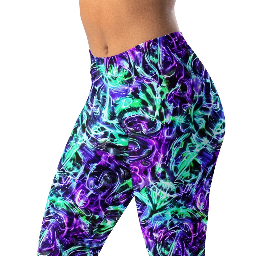 Liquid Afterglow on Leggings — Left Front
