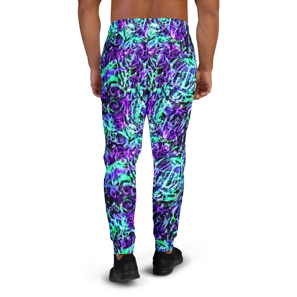 Liquid Afterglow on Men's Joggers — Back