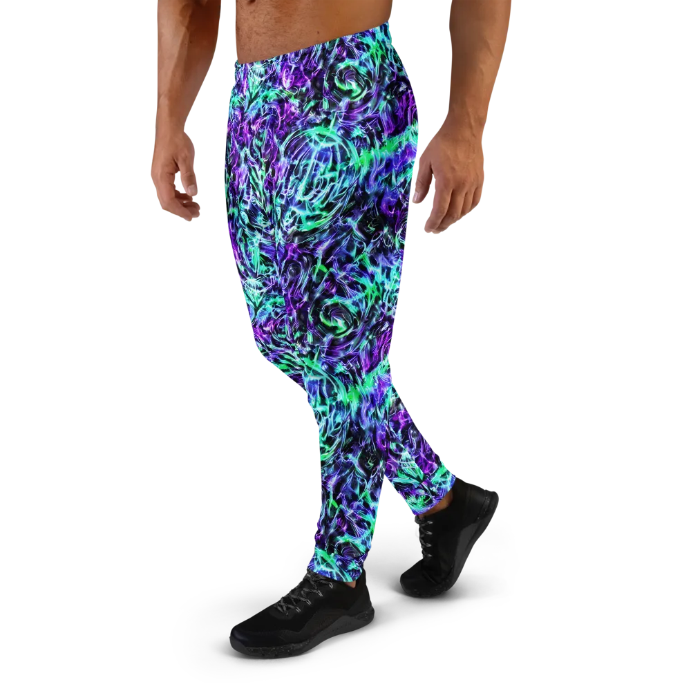 Liquid Afterglow on Men's Joggers — Left