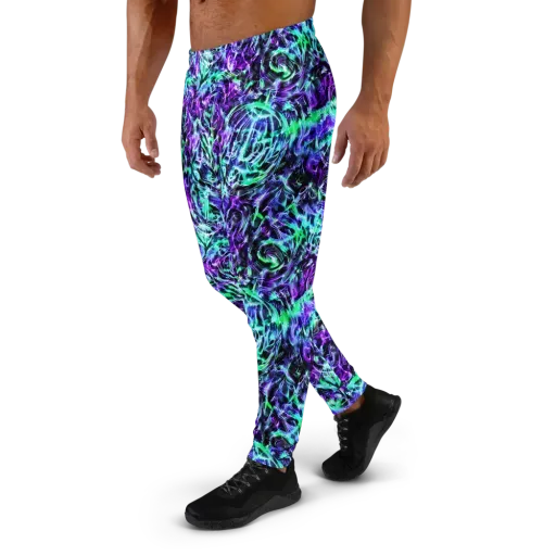 Liquid Afterglow on a Men's Joggers